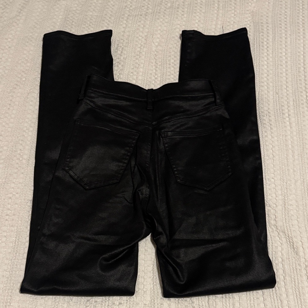 đExpress Black â90s Slim Super High Riseâ Straight Leg Pants. 0L. NWOT!!đ„ - Picture 5 of 5